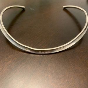 Tiffany & Co. 1837 cuff choker necklace